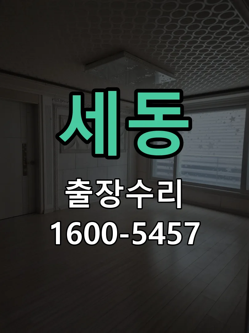 세동 현장 도착 후 상태 확인