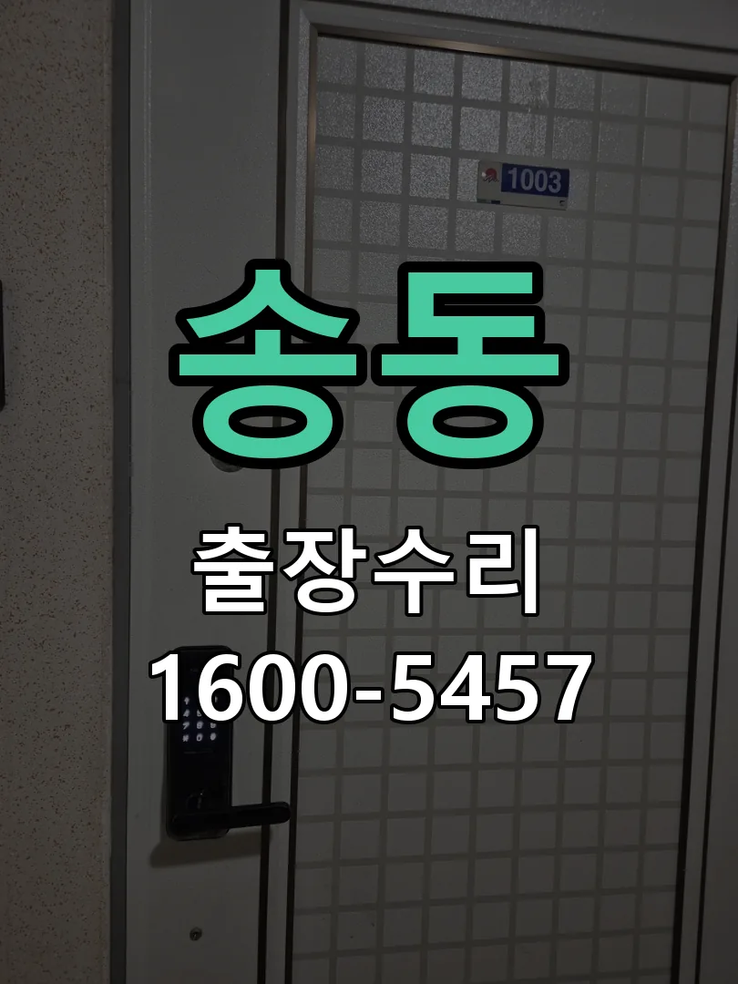 송동 배선·접점 정리
