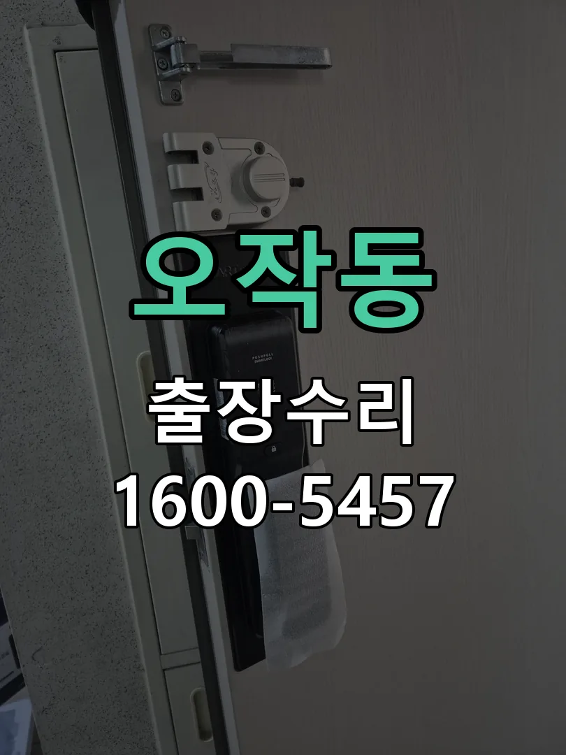 오작동 잠금장치 동작 확인