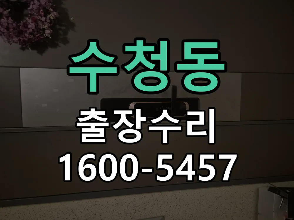 수청동 잠금장치 동작 확인