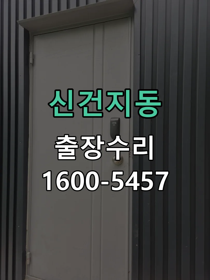 신건지동 배선·접점 정리