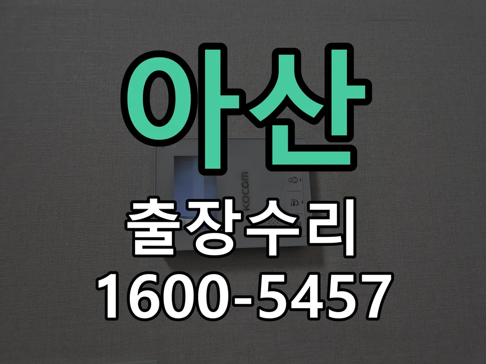 아산 배선·접점 정리