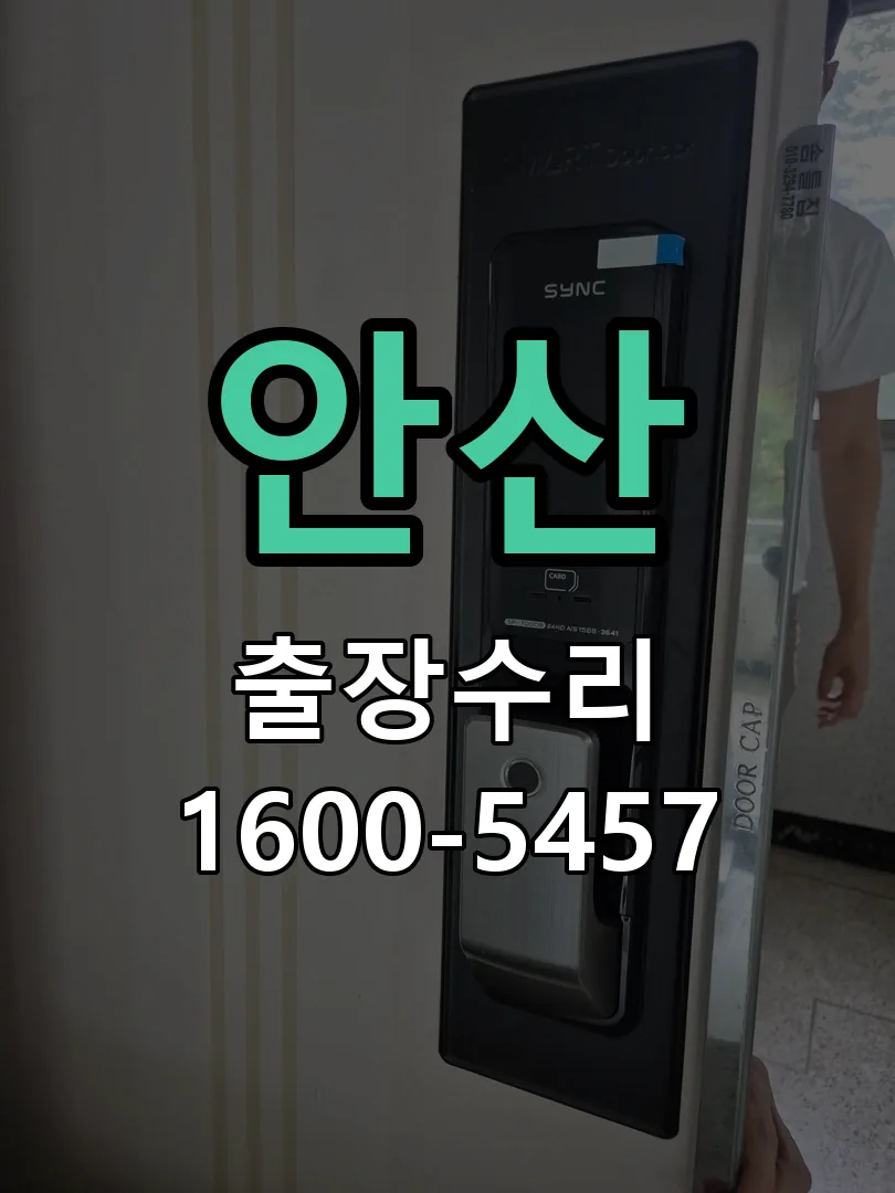 안산 도어락 열쇠 출장 수리