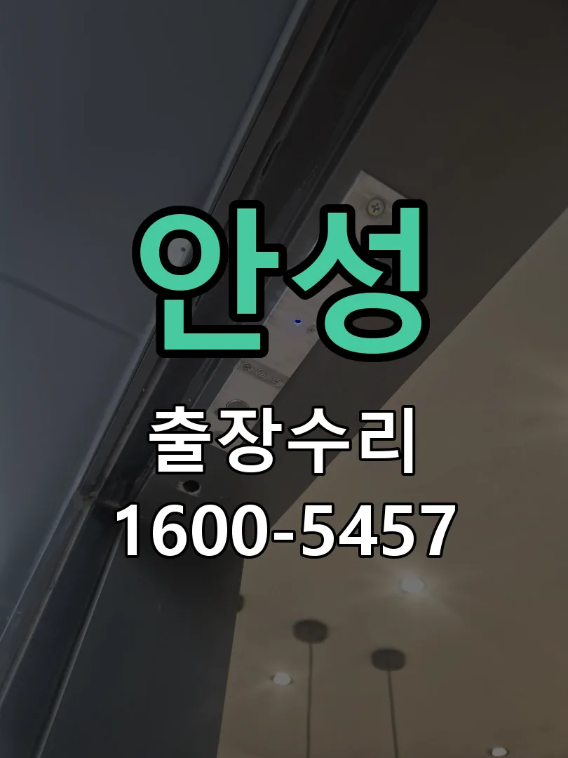 안성 도어락 열쇠 출장 수리