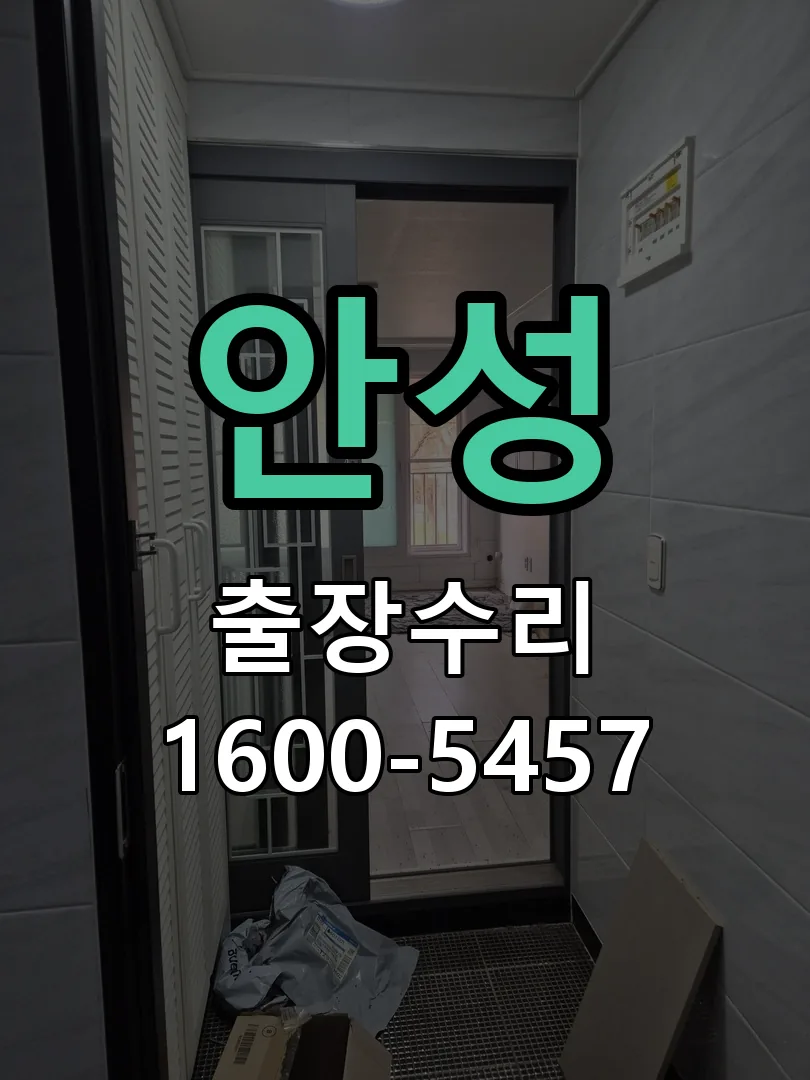 안성 본체 분리 및 내부 점검