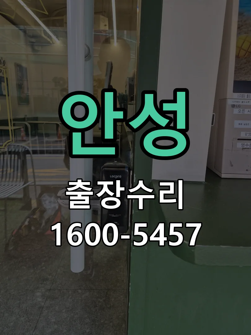 안성 도어락 열쇠 출장 수리