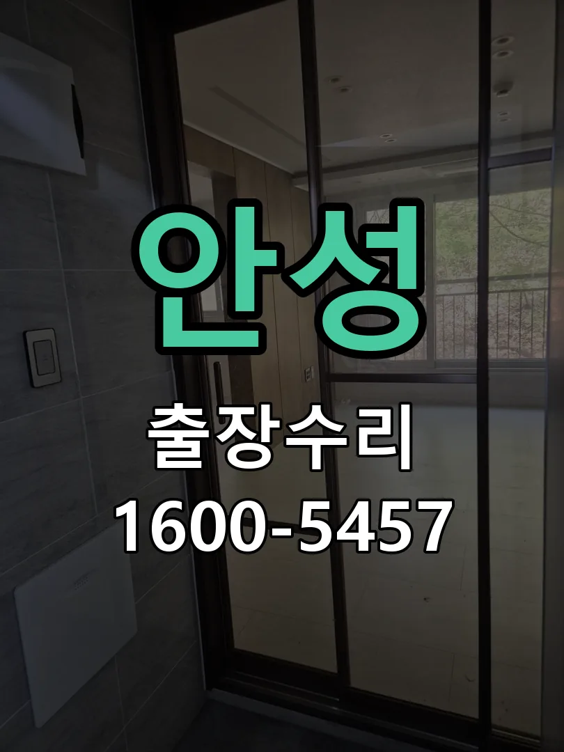 안성 본체 분리 및 내부 점검