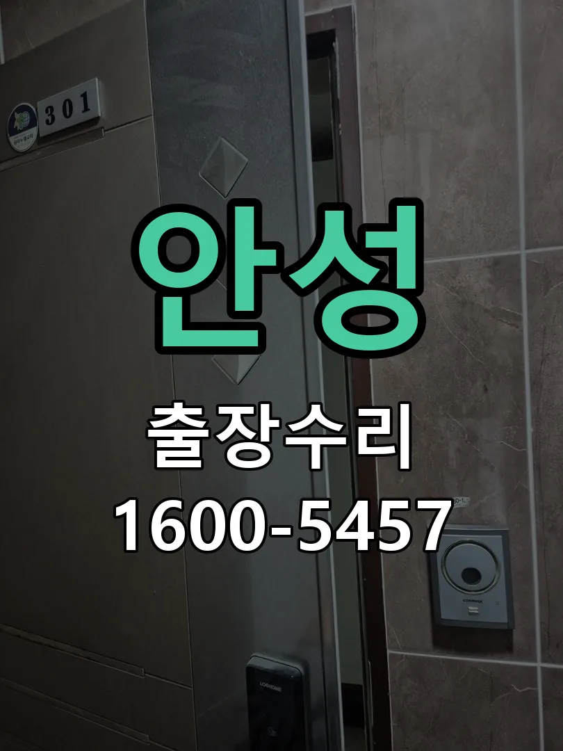 안성 배선·접점 정리
