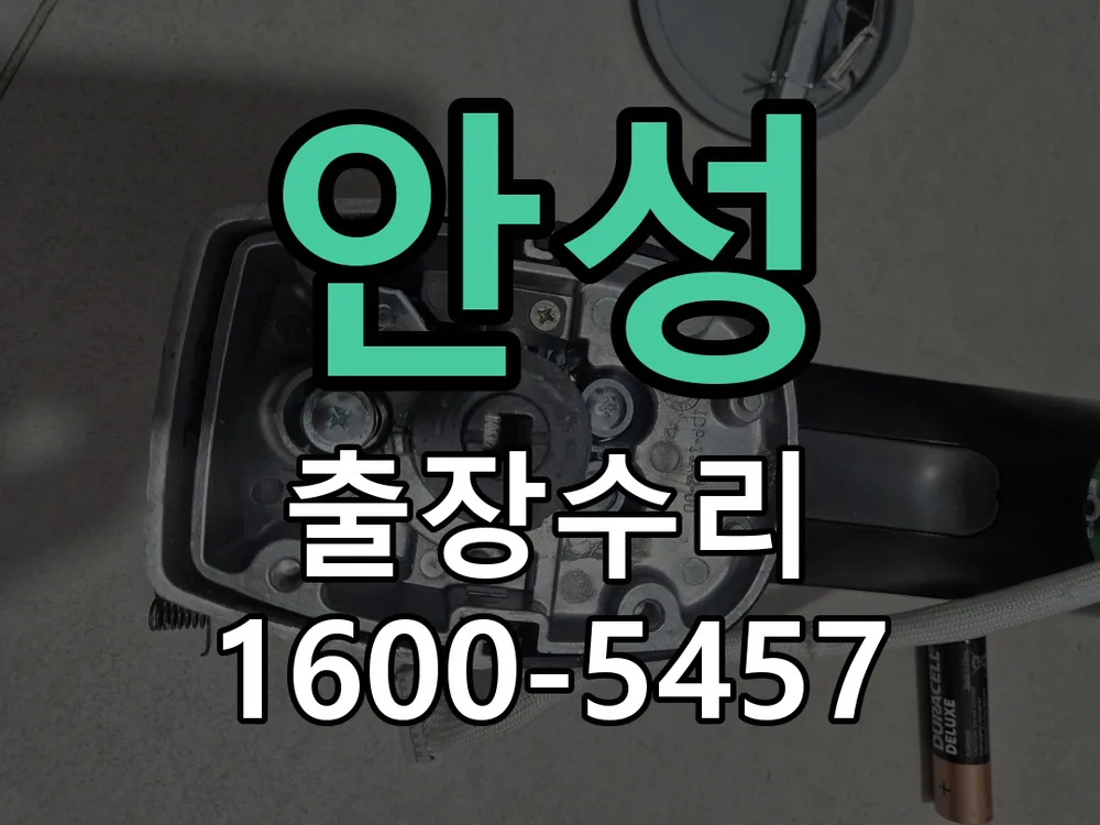 안성 본체 분리 및 내부 점검