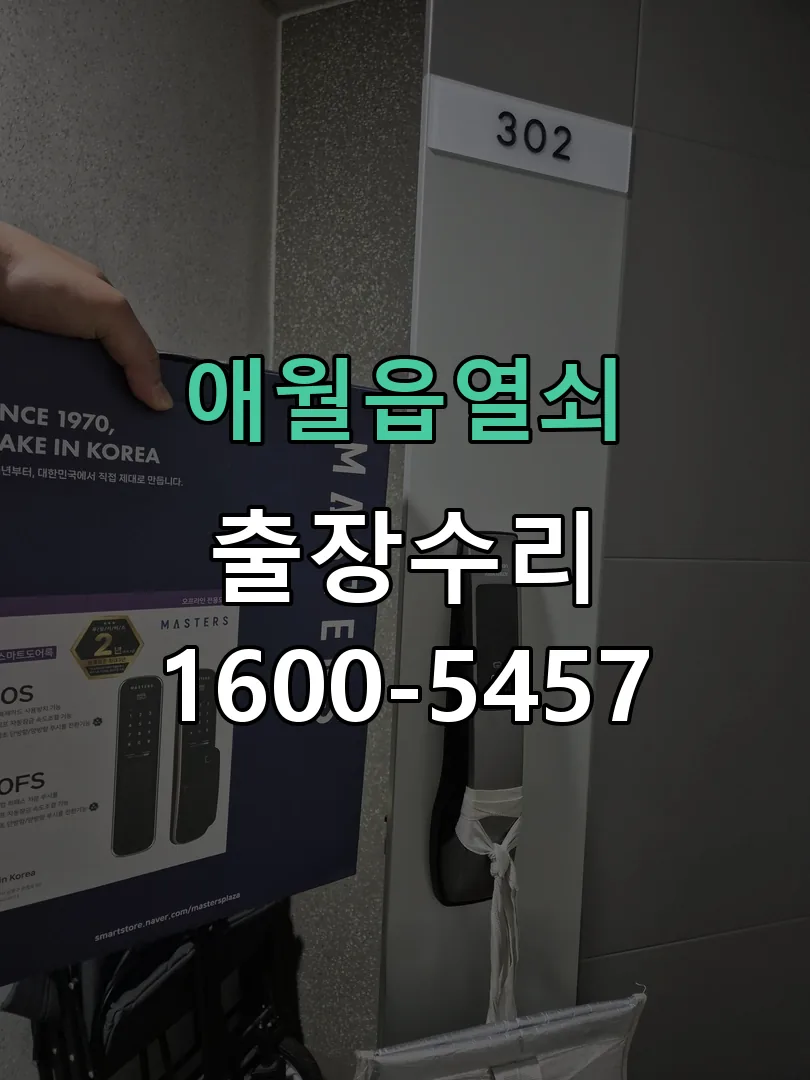 경기 도어락 열쇠 출장 수리