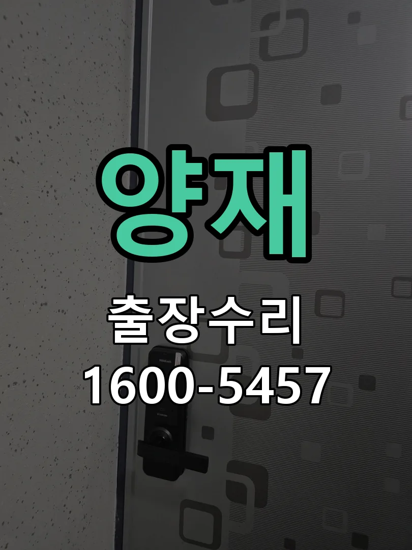 경기 도어락 열쇠 출장 수리
