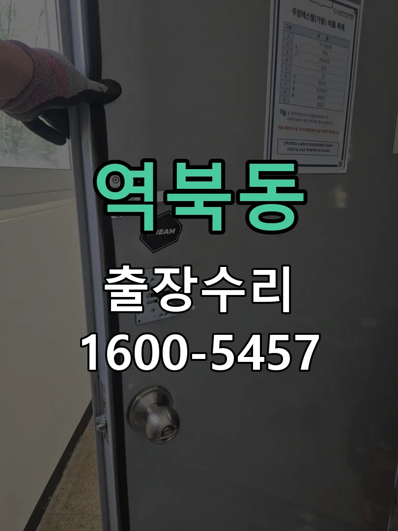 역북동 열쇠가 헛돌고 잠금이 되지 않음 잠금장치 동작 확인