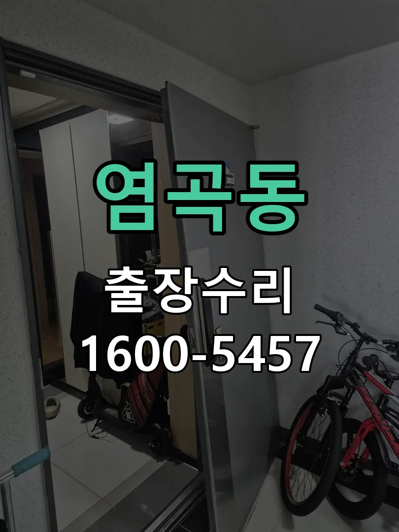 염곡동 문틀 정렬 확인