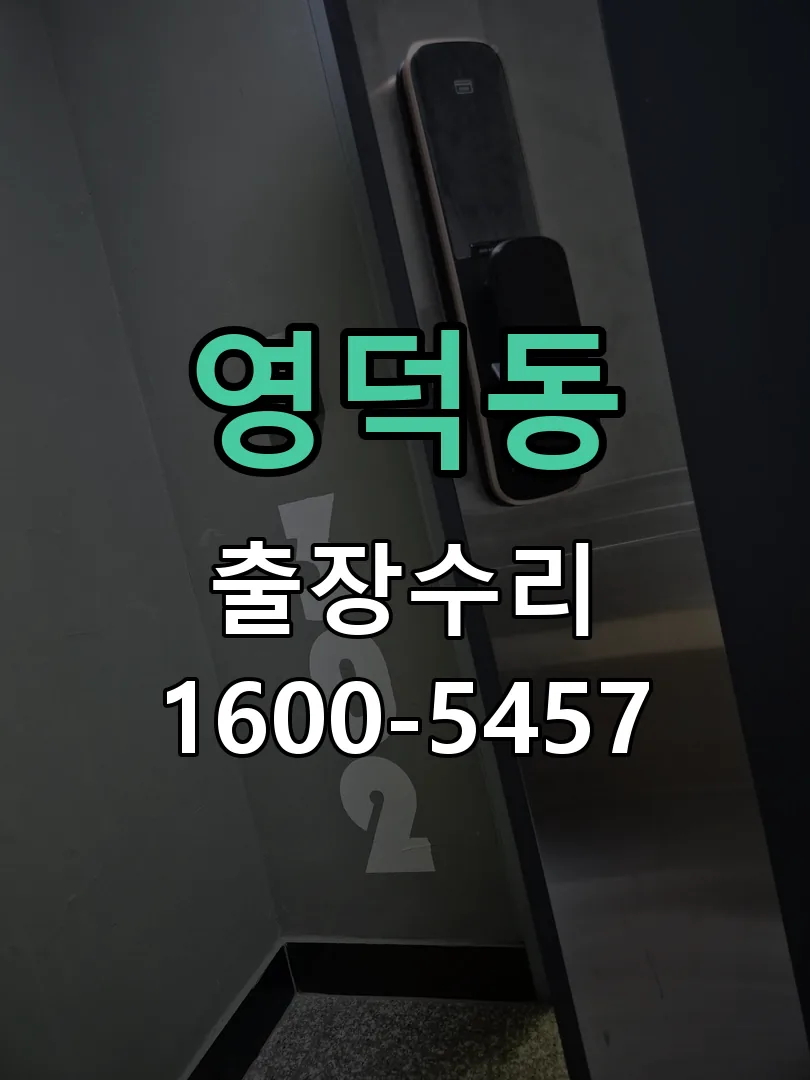 영덕동 잠금장치 동작 확인