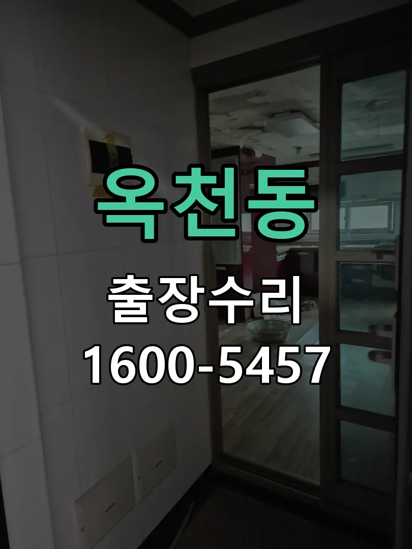 옥천동 잠금장치 동작 확인