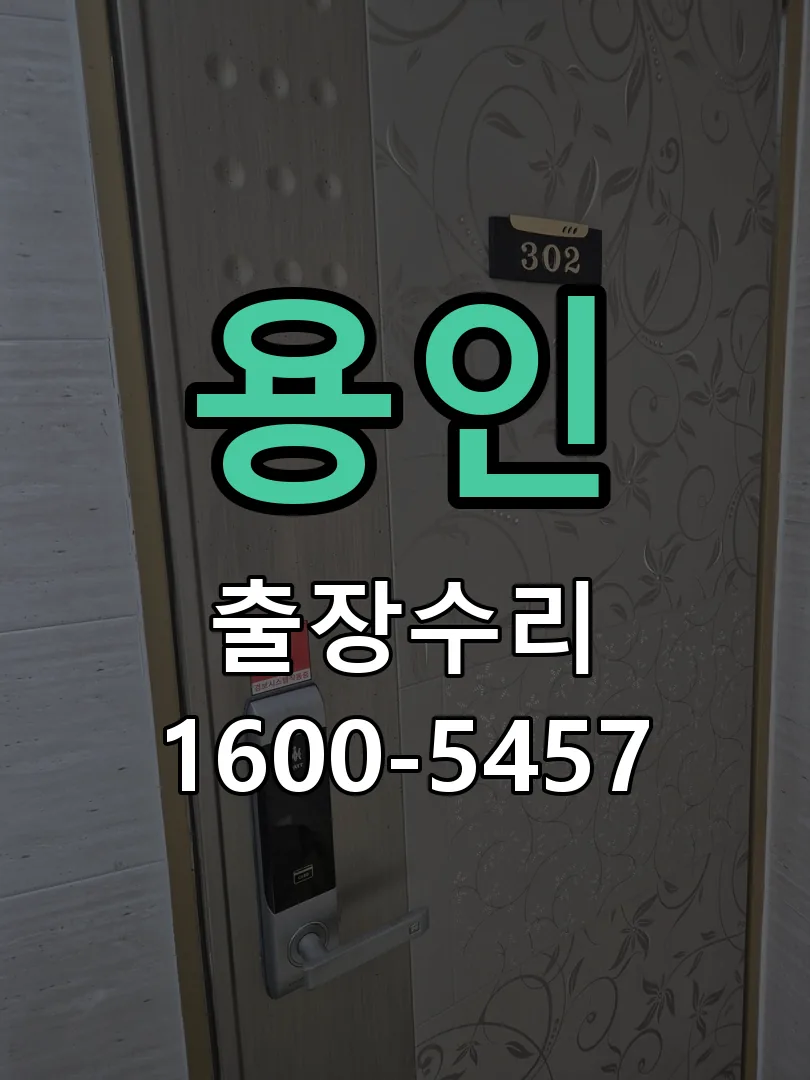 용인 잠금장치 동작 확인