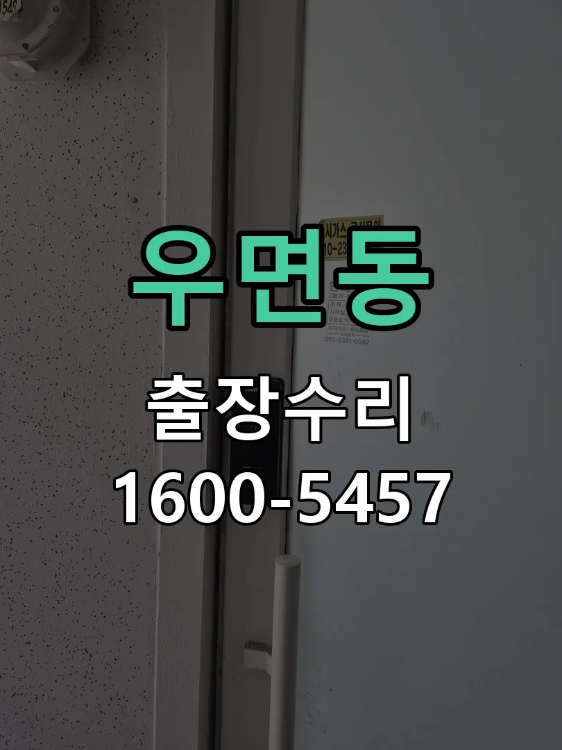우면동 교체 작업 진행