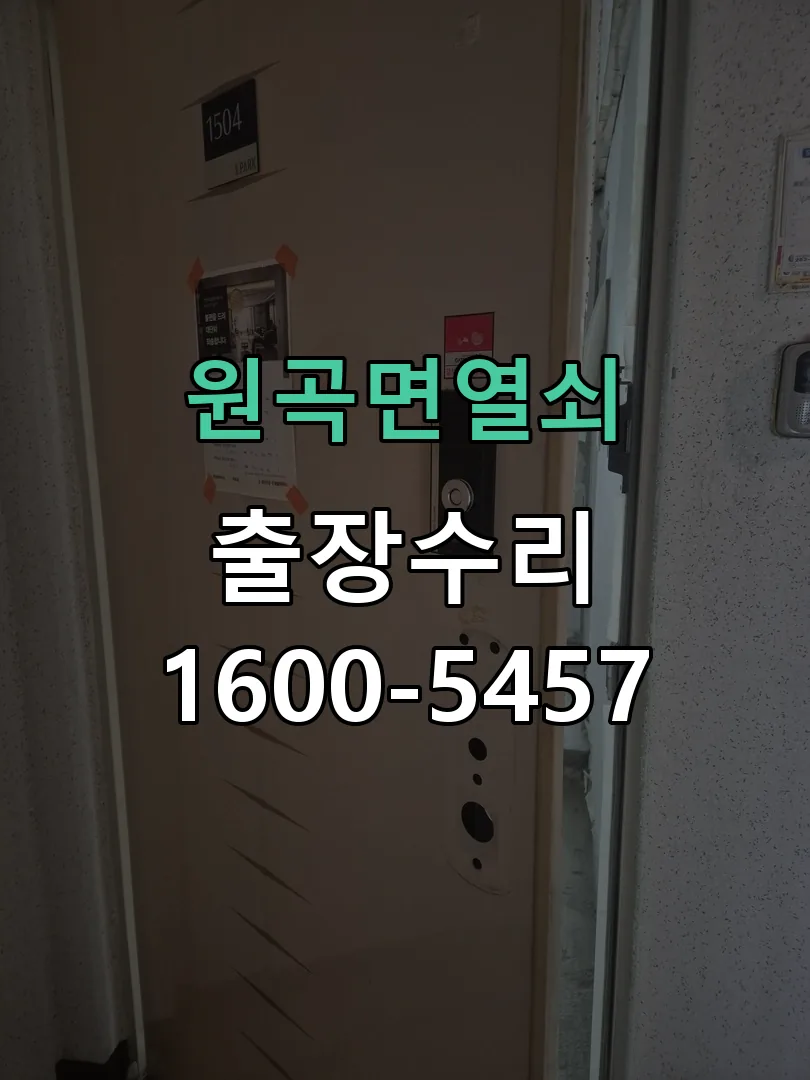 경기 도어락 열쇠 출장 수리