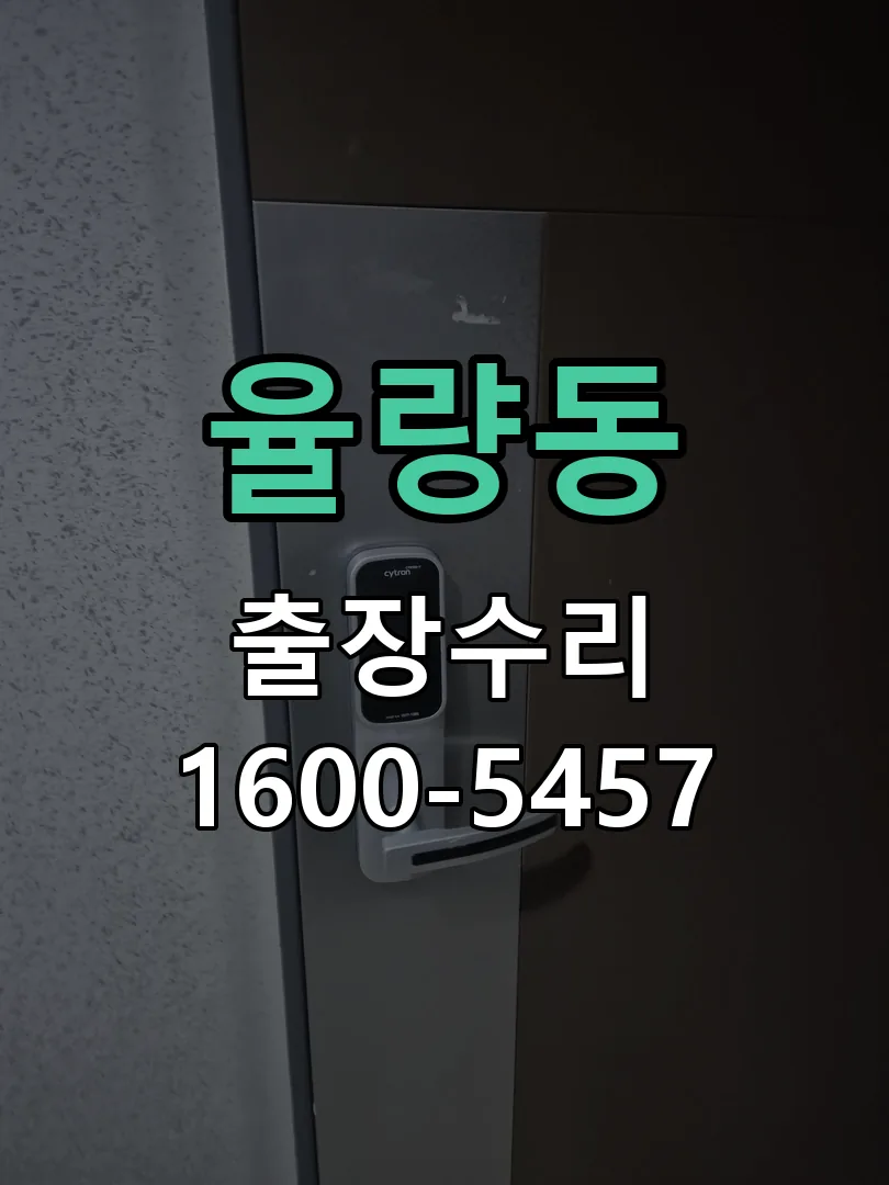 율량동 배선·접점 정리