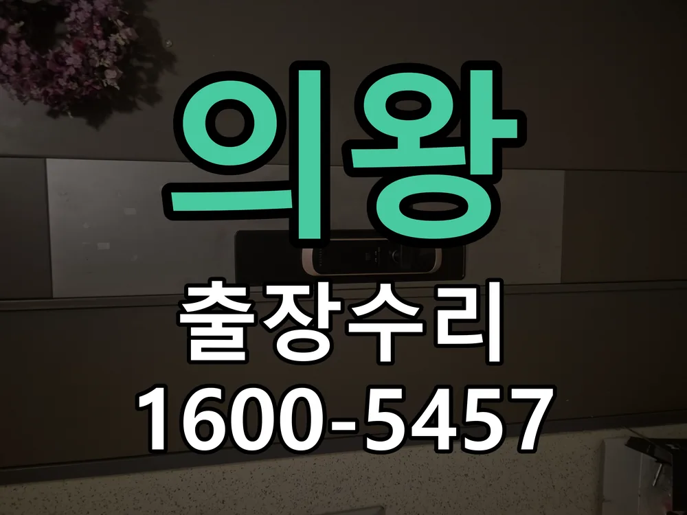 의왕 잠금장치 동작 확인