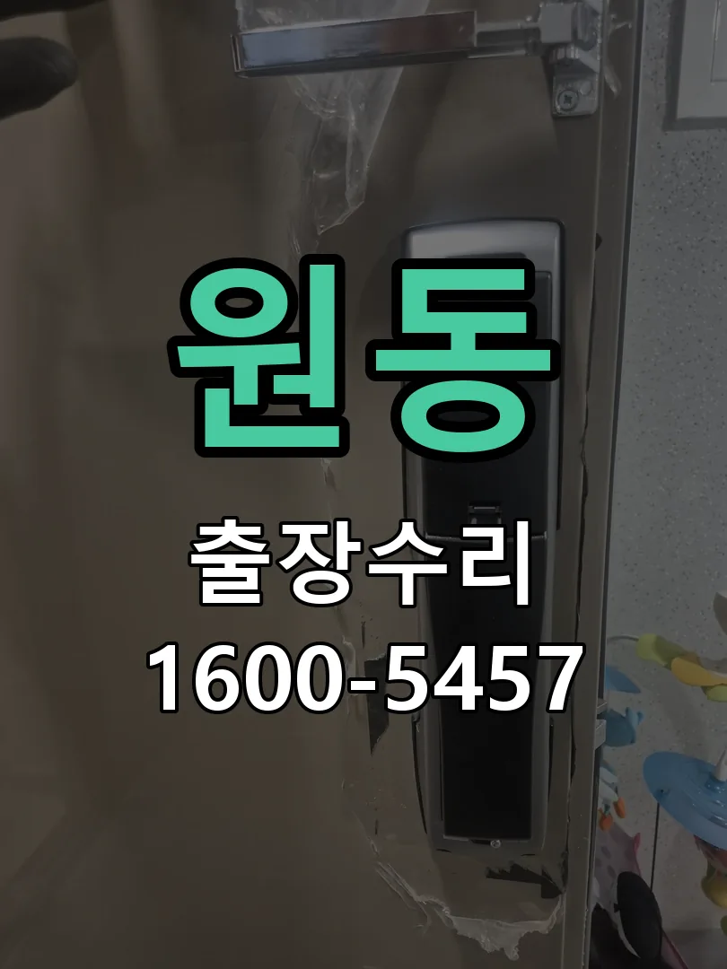 원동 도어락 열쇠 출장 수리