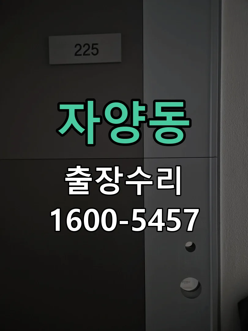자양동 교체 작업 진행