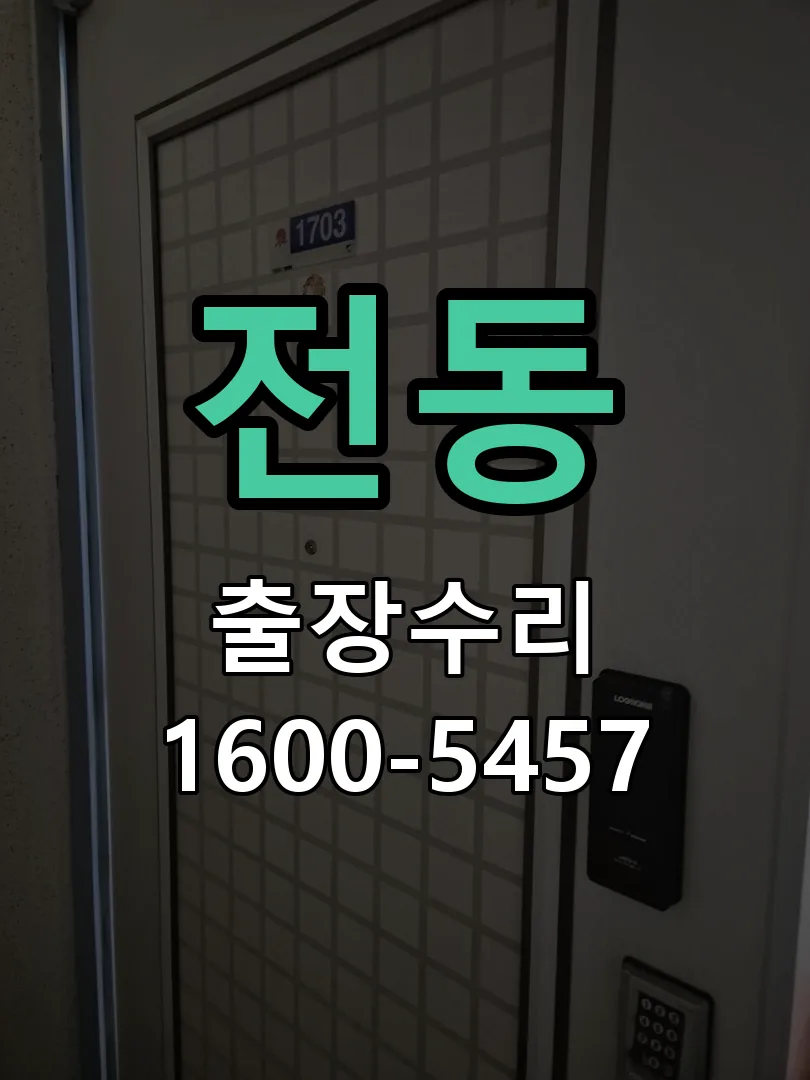 전동 본체 분리 및 내부 점검