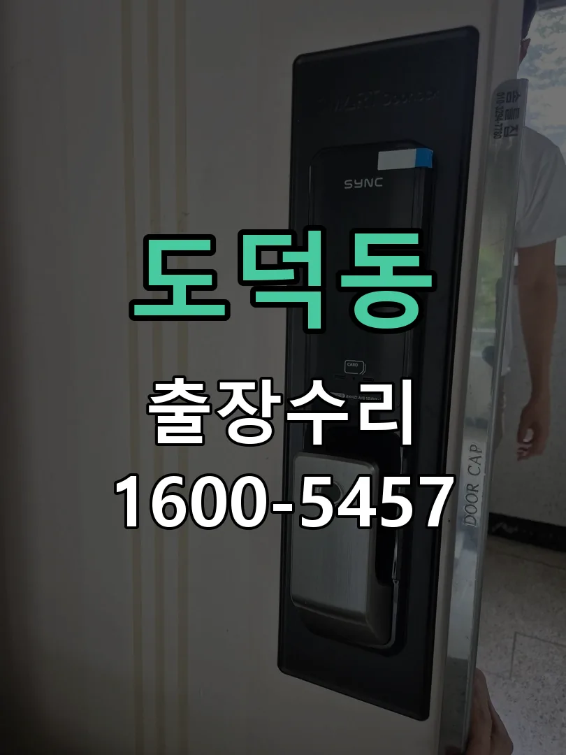 도덕동 잠금장치 동작 확인