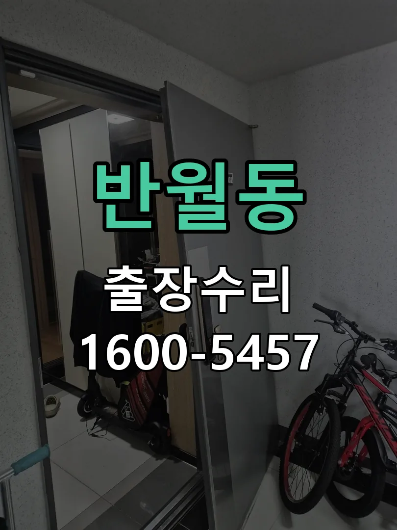 반월동 잠금장치 동작 확인
