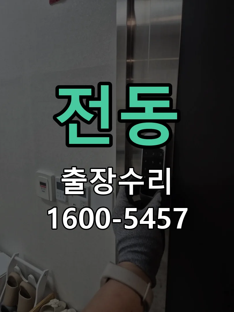 전동 본체 분리 및 내부 점검