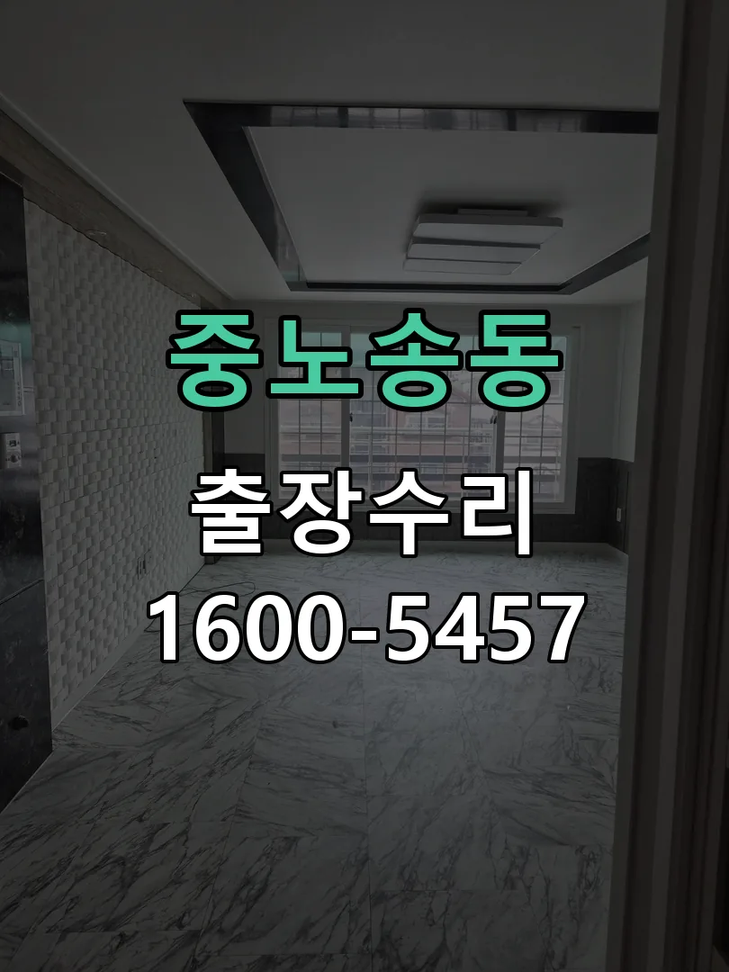 중노송동 도어락 열쇠 출장 수리