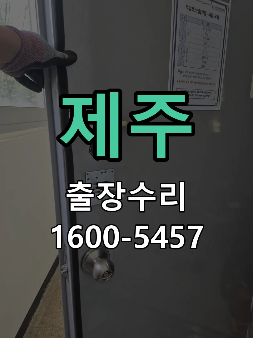 제주 배선·접점 정리