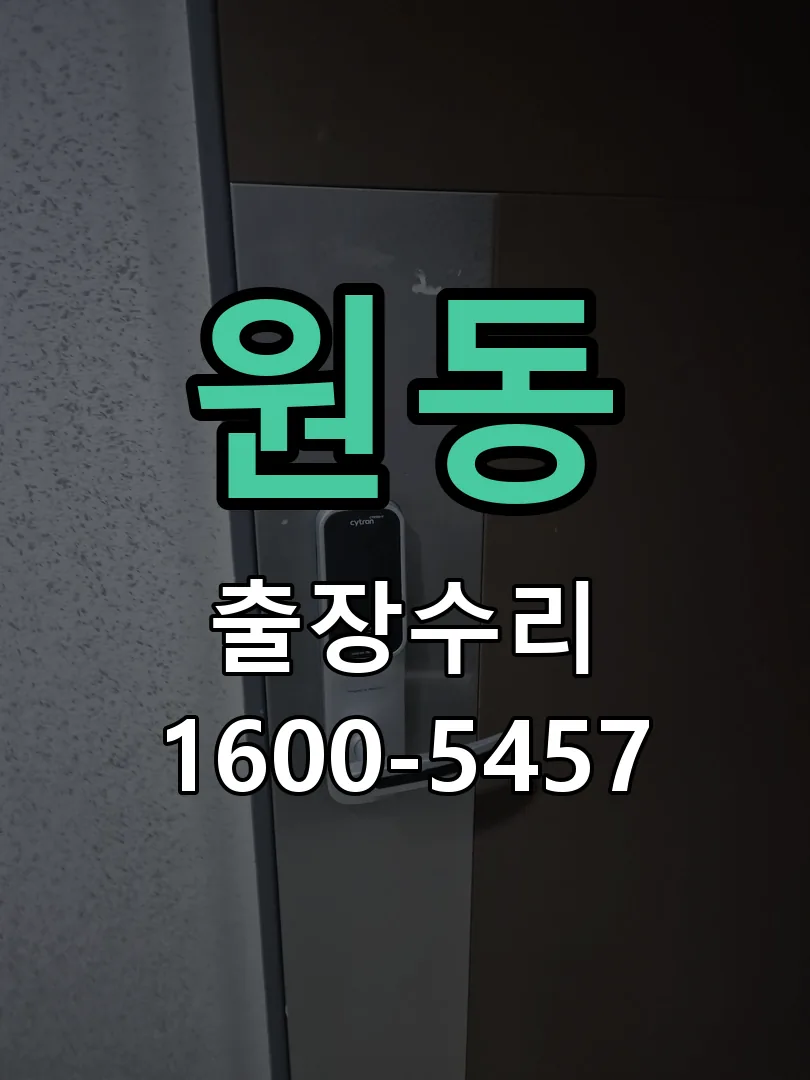 원동 배선·접점 정리