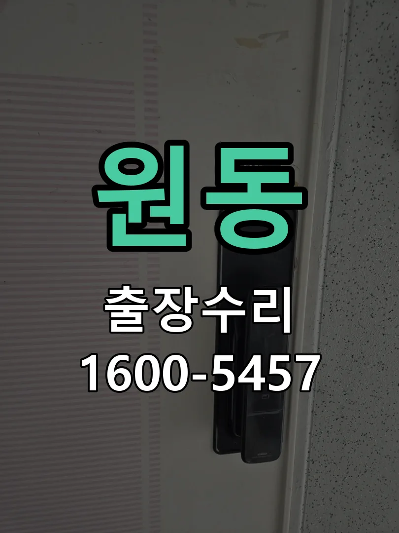 원동 배선·접점 정리