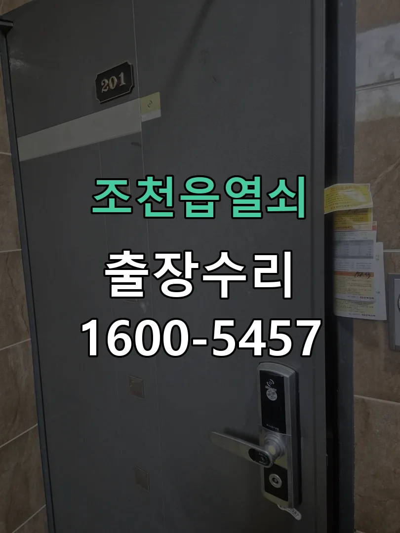 경기 도어락 열쇠 출장 수리