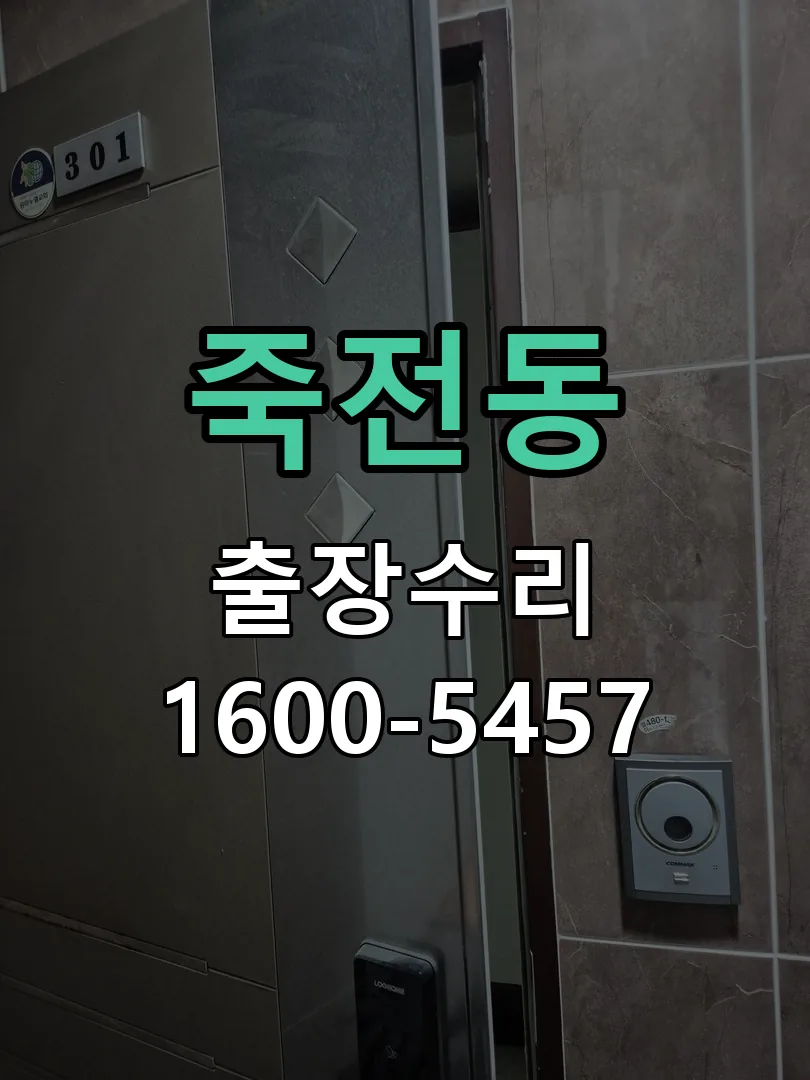 죽전동 배선·접점 정리