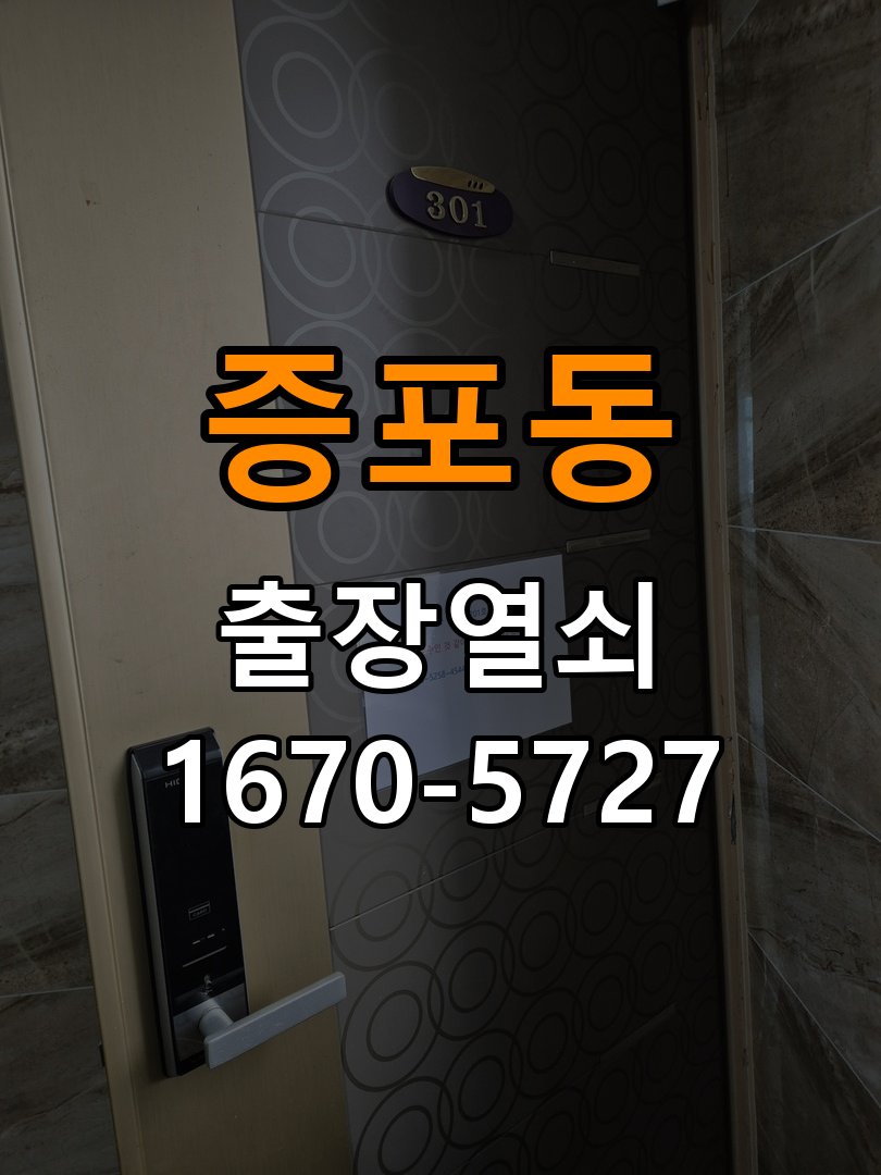 증포동 보조키 특수키 안전고리 추가 설치 도어락 외에 추가적인 이중 보안 잠금장치 필요 현장 출장