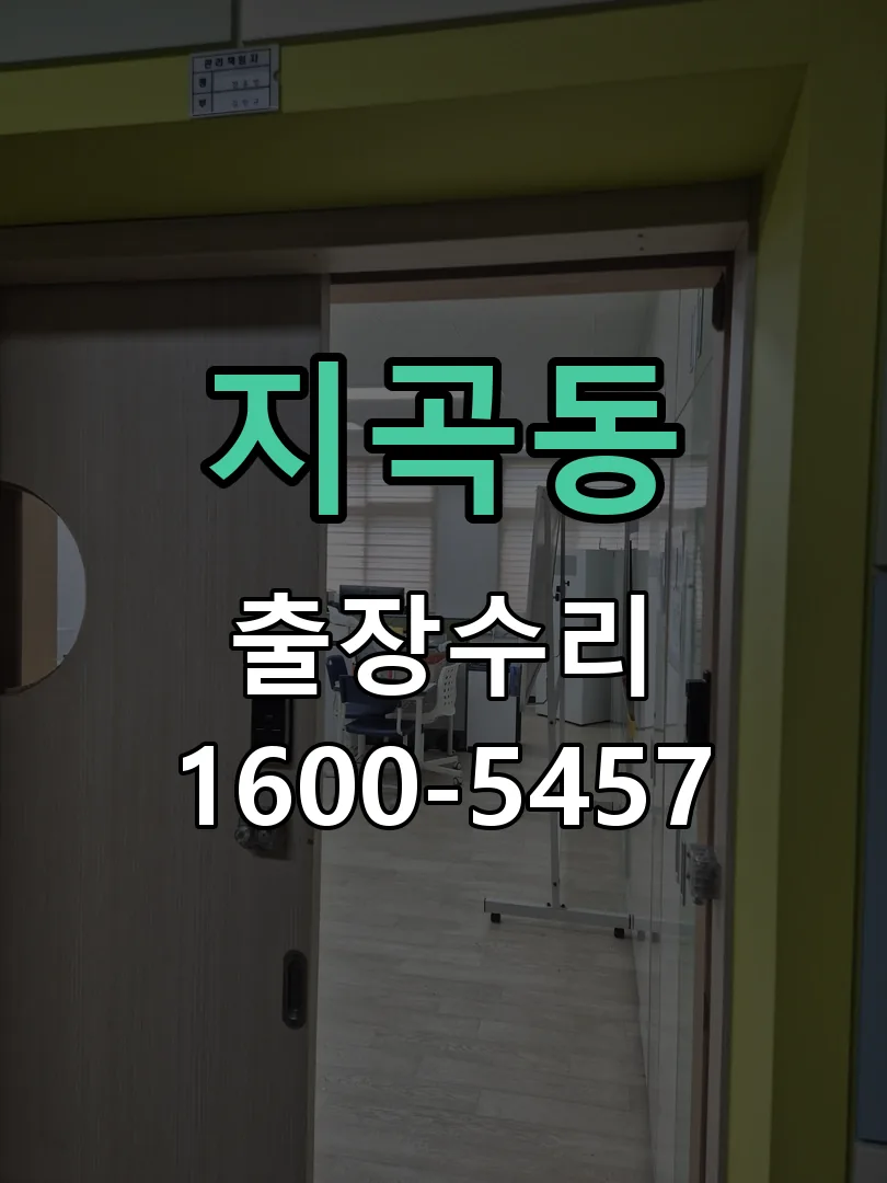 지곡동 열쇠가 헛돌고 잠금이 되지 않음 실린더 분리 및 내부 점검