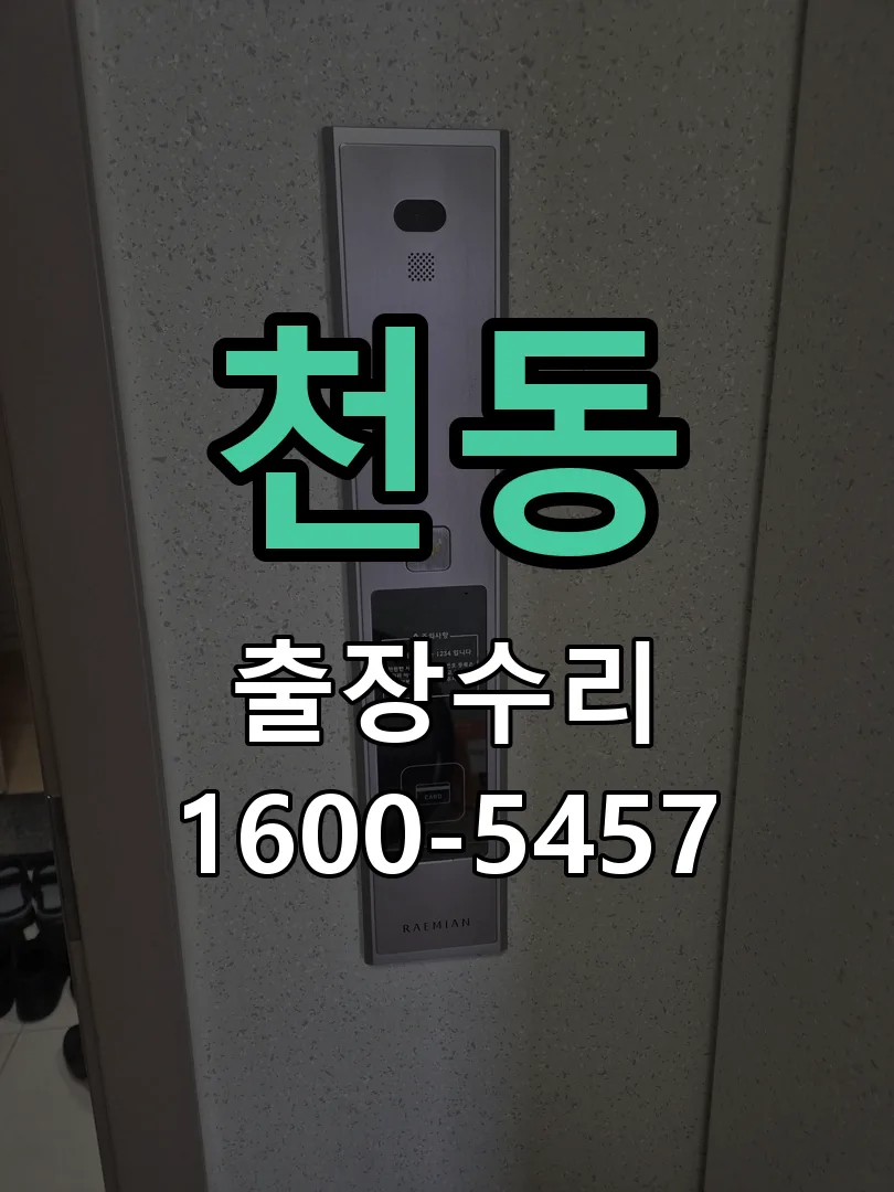 천동 배선·접점 정리