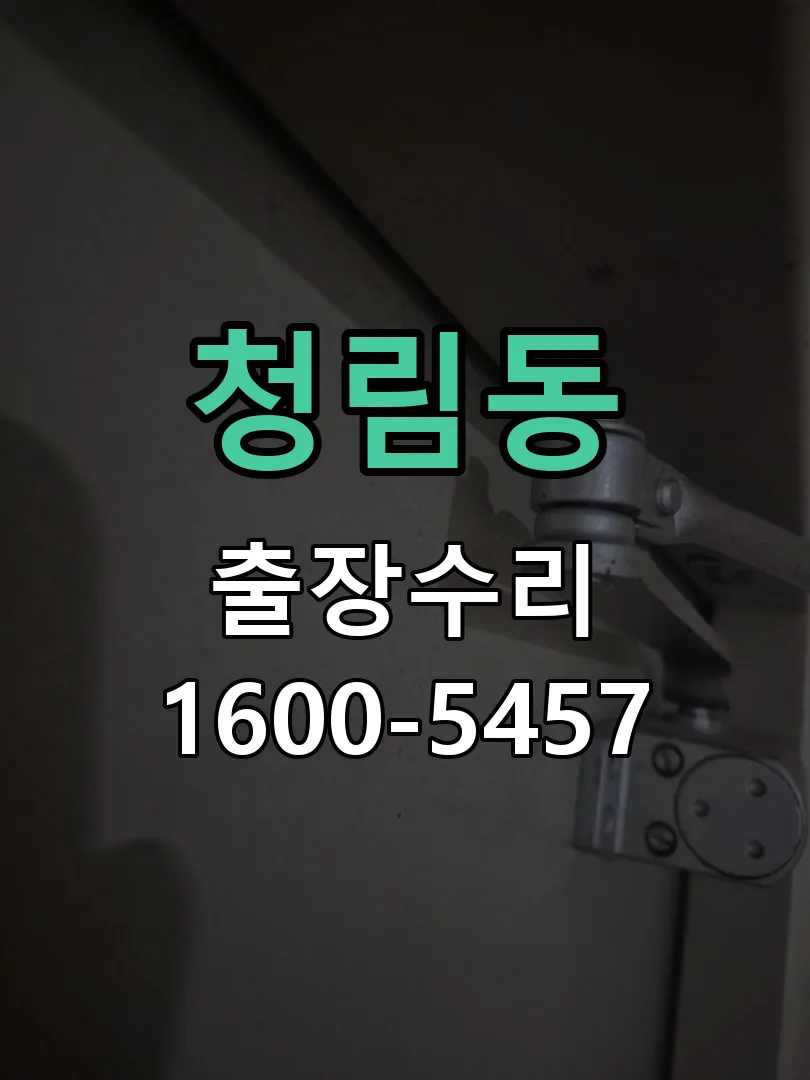 청림동 도어락 열쇠 출장 수리