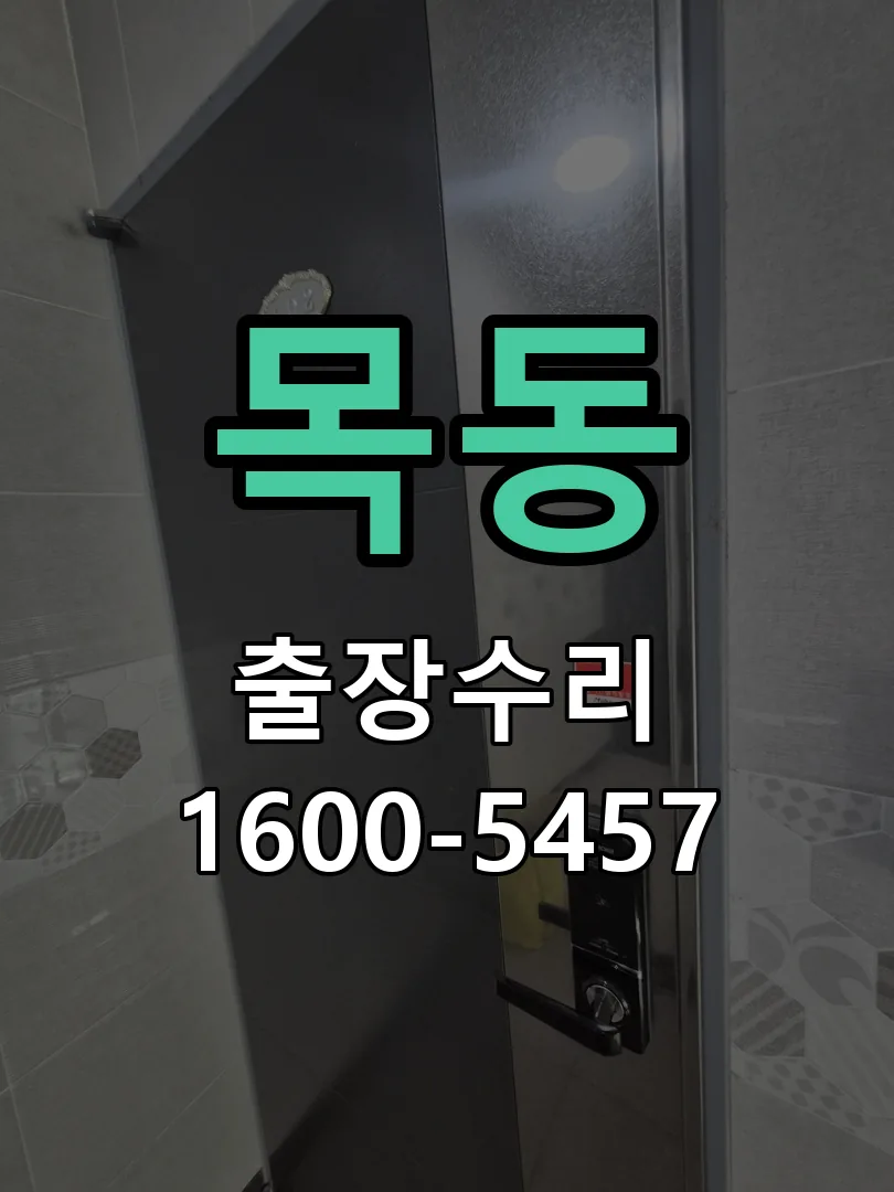 목동 잠금장치 동작 확인