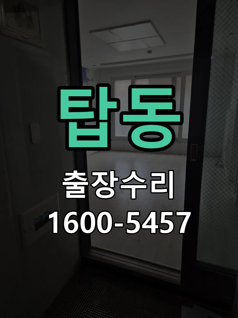 탑동 현장 도착 후 상태 확인