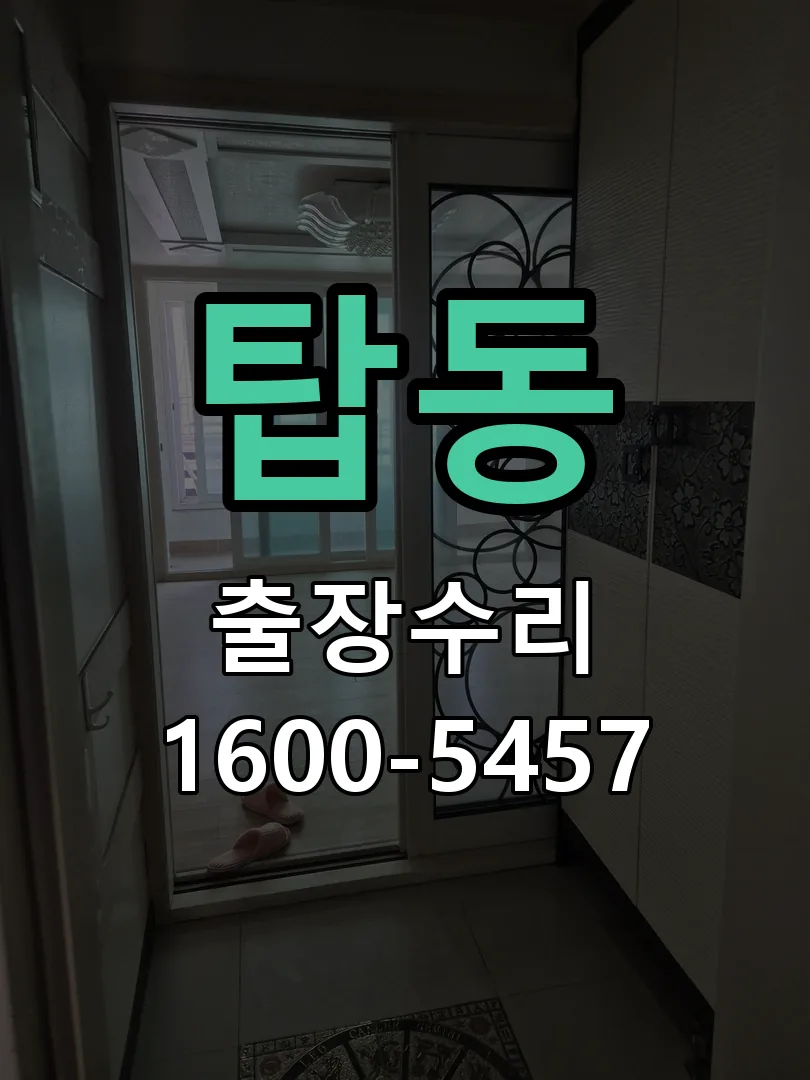 탑동 현장 도착 후 상태 확인