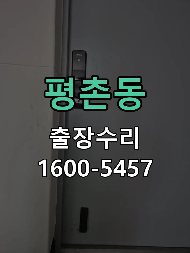평촌동 작업 완료 후 정상 작동 확인