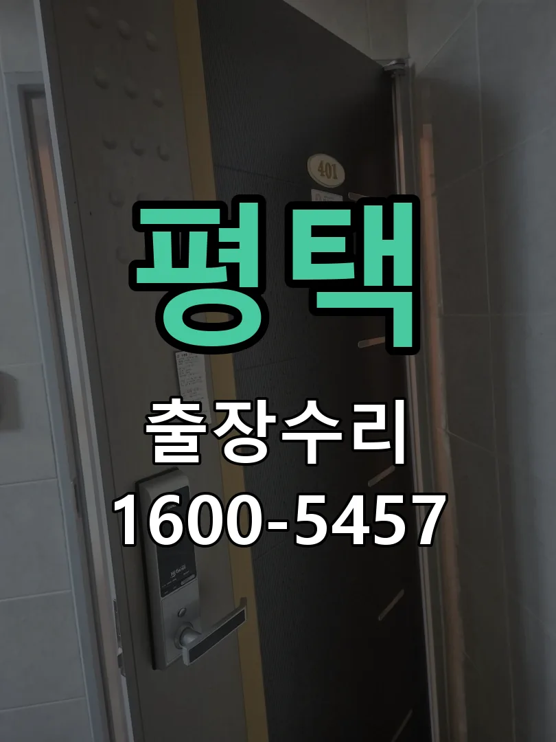 평택 도어락 열쇠 출장 수리