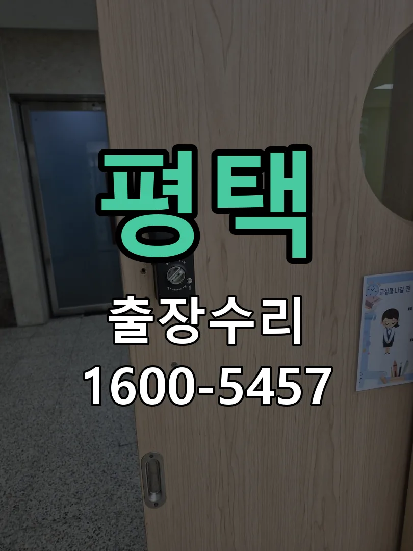 평택 잠금장치 동작 확인