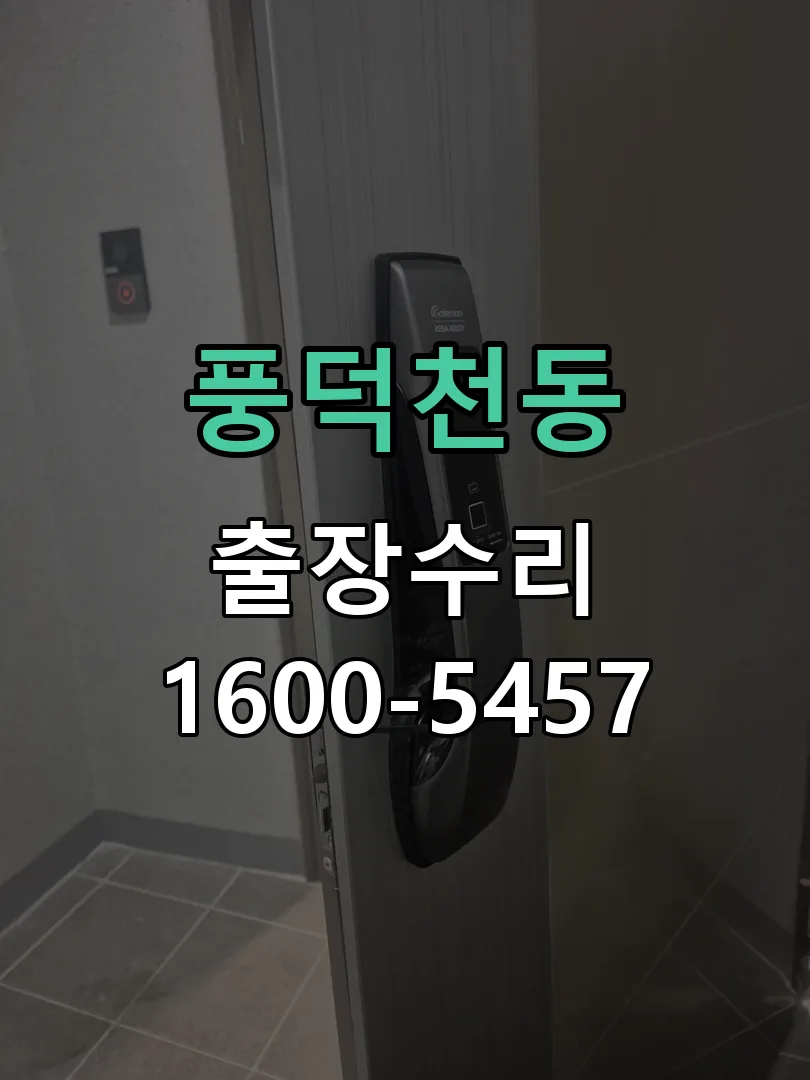 풍덕천동 배선·접점 정리
