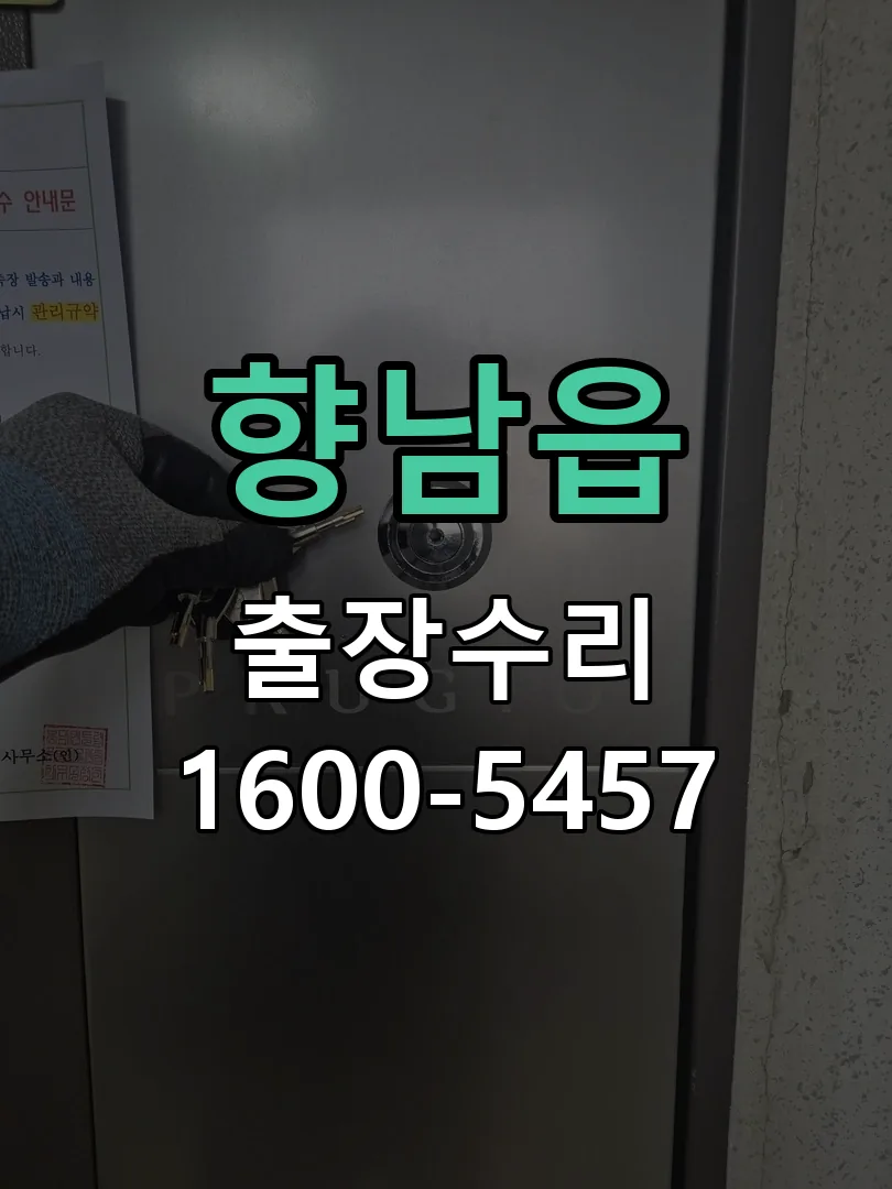 향남읍 도어락 열쇠 출장 수리