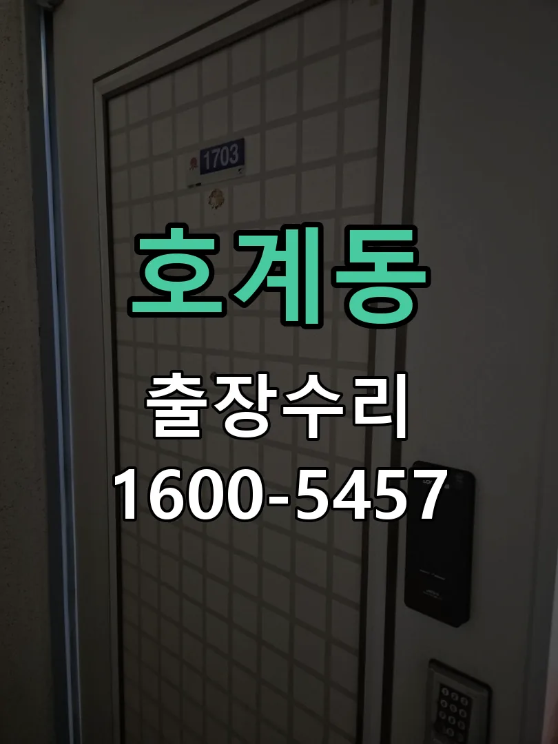 호계동 배선·접점 정리