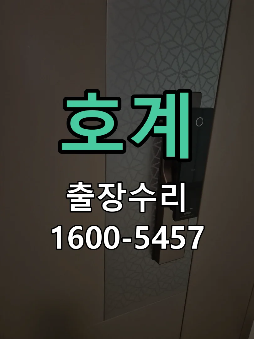 경기 도어락 열쇠 출장 수리